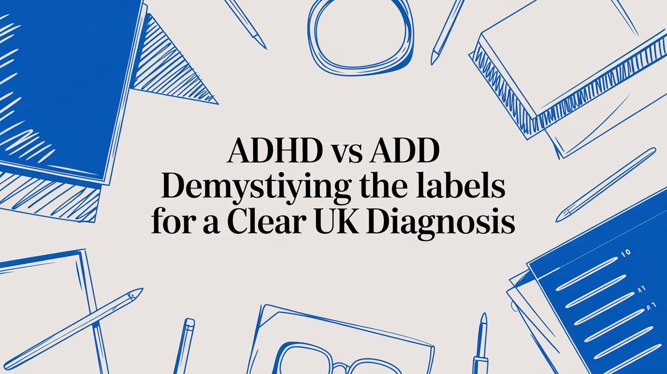 ADHD vs. ADD: Demystifying the Labels for Clear UK Diagnosis