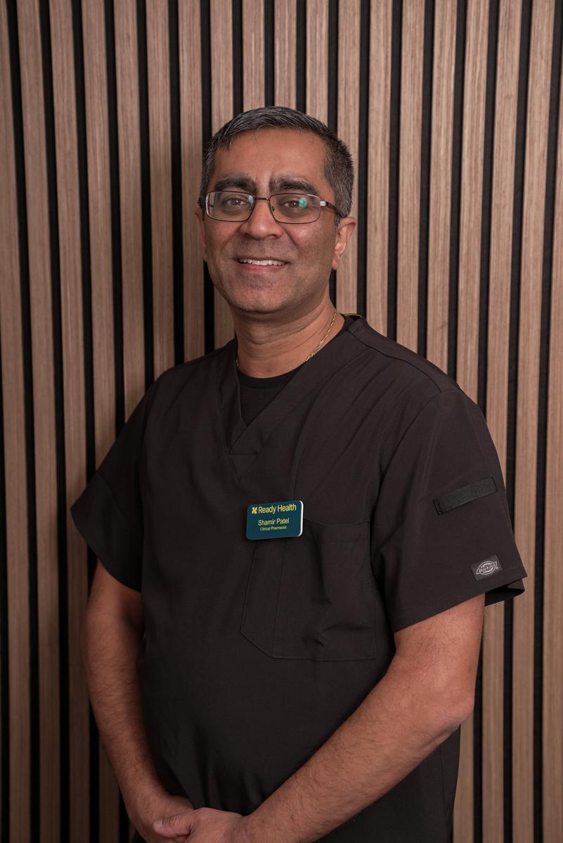 Shamir Patel, Independent Prescribing Pharmacist and Clinical Director