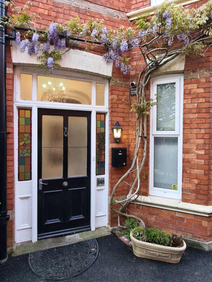 The front door