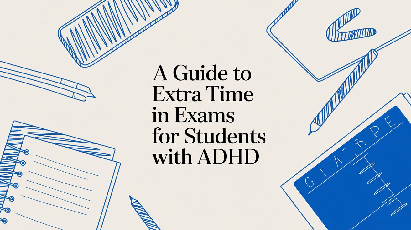 A Guide to Extra Time in Exams for Students with ADHD