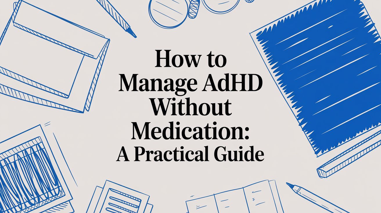 How to Manage ADHD Without Medication: A Practical Guide